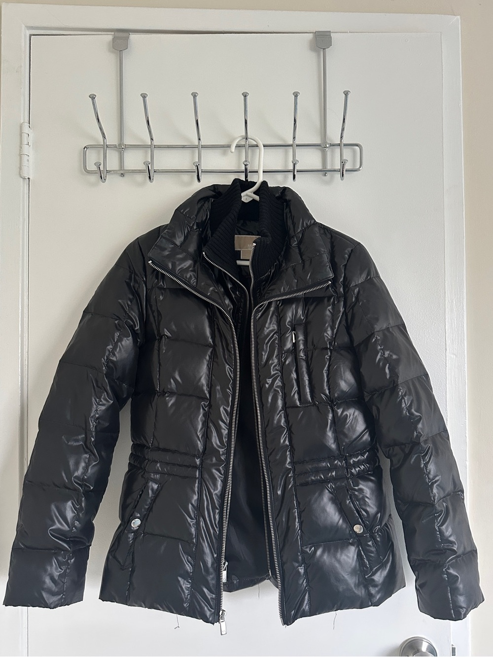 XS/XP BLACK MICHAEL KORS PUFFER JACKET